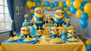 decoration les minions anniversaire